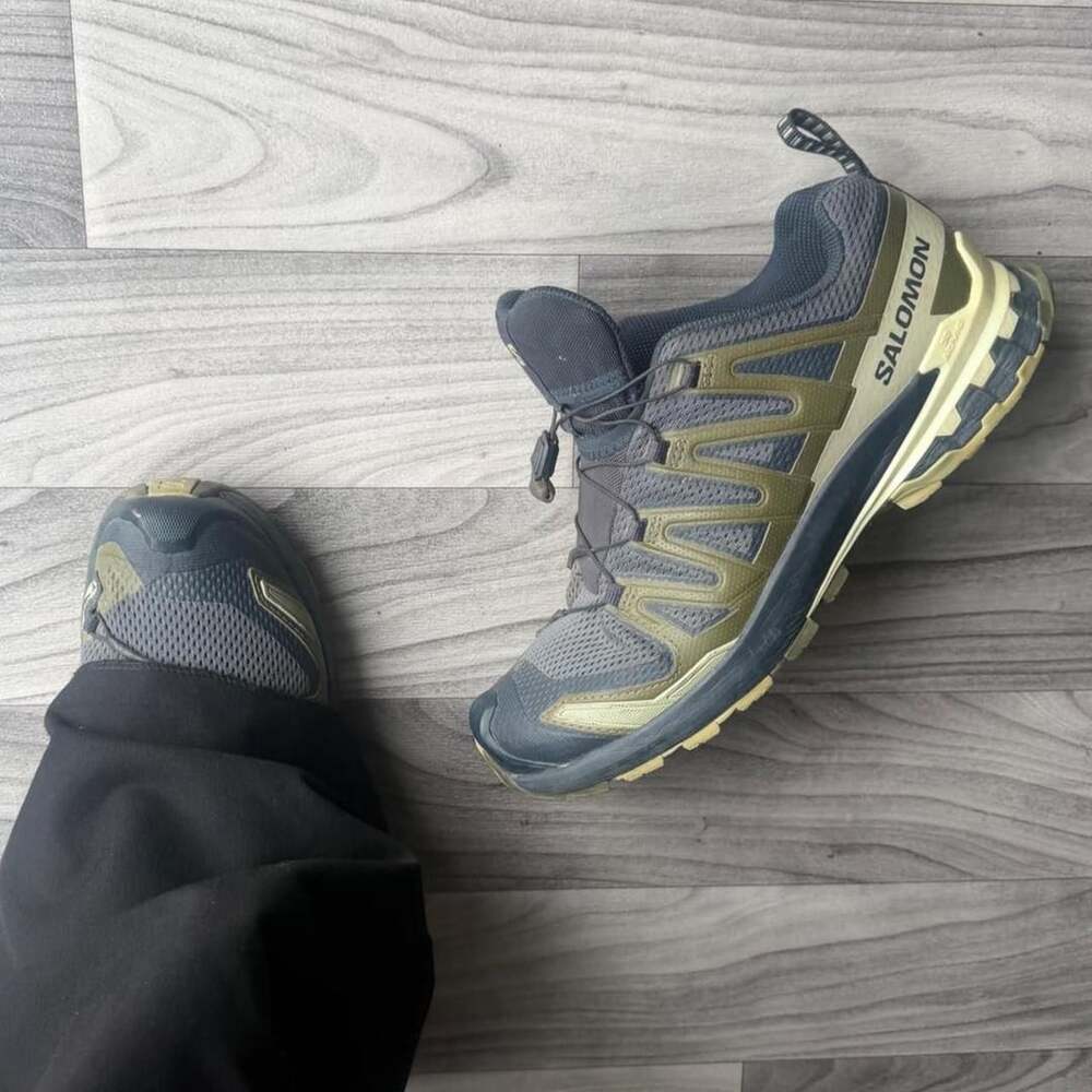 Salomon XA Pro 3D Hiking Shoes Size US 9 UK 8.5 Olive Green